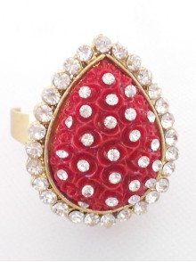 Kundan Finger Ring